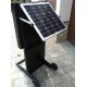 Panou avertizare viteza - solar - cu platforma transport